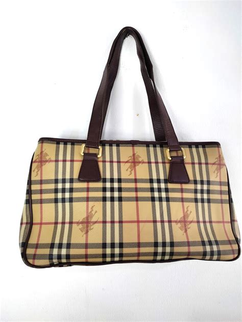 do all burberry nova check bags have a polo symbol|vintage burberry bag look like.